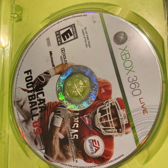 XBOX 360 Live NCAA Football 09 - Picture 3 of 4